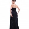 BDM Exclusive Asimetrik Drape İnci Taş Aplikeli Yırtmaçlı Krep Abiye Elbise BDM Exclusive Asimetrik Drape İnci Taş Aplikeli Yırtmaçlı Krep Abiye Elbise