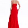 BDM Exclusive Asimetrik Drape İnci Taş Aplikeli Yırtmaçlı Krep Abiye Elbise BDM Exclusive Asimetrik Drape İnci Taş Aplikeli Yırtmaçlı Krep Abiye Elbise
