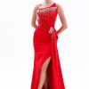 BDM Exclusive Asimetrik Drape İnci Taş Aplikeli Yırtmaçlı Krep Abiye Elbise BDM Exclusive Asimetrik Drape İnci Taş Aplikeli Yırtmaçlı Krep Abiye Elbise