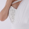 BDM Exclusive Krep Drapeli Asimetrik Taş İşlemeli Uzun Premium Abiye Elbise