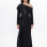 BDM Exclusive Tek Kol Pilise Organze Drape Taş İşlemeli Premium Abiye Elbise