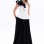 BDM Exclusive Tek Omuz Piliseli Peplum Çiçek Aplikeli Uzun Saten Abiye Elbise